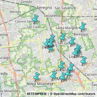 Mappa Via Pio XI, 20033 Desio MB, Italia (2.12)