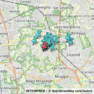Mappa Via Portichetto, 20832 Desio MB, Italia (0.6285)