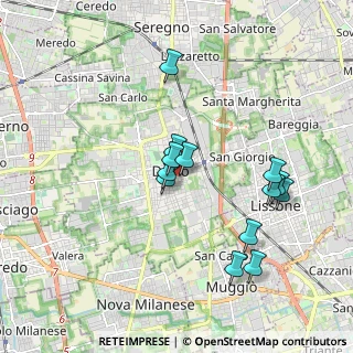 Mappa Via Pio XI, 20033 Desio MB, Italia (1.69385)