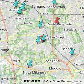 Mappa Via Portichetto, 20832 Desio MB, Italia (3.02)