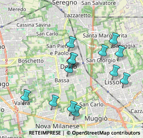 Mappa Via Portichetto, 20033 Desio MB, Italia (1.89385)