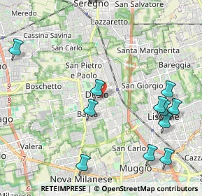 Mappa Via Pio XI, 20033 Desio MB, Italia (2.75214)