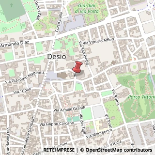 Mappa Via Portichetto, 20832 Desio MB, Italia, 20832 Desio, Monza e Brianza (Lombardia)