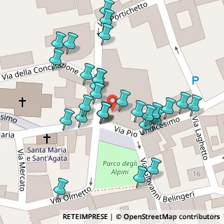 Mappa Via Pio XI, 20033 Desio MB, Italia (0.05862)