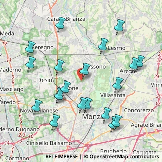 Mappa Via Giovanni Falcone, 20851 Lissone MB, Italia (4.576)