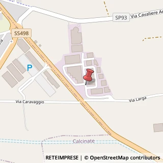 Mappa Via Luigi Einaudi, 1F, 24050 Calcinate, Bergamo (Lombardia)