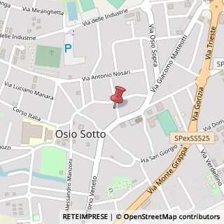 Mappa Via Roma, 1C, 24046 Osio Sotto, Bergamo (Lombardia)