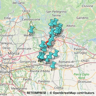 Mappa Via Roma, 24046 Osio Sotto BG, Italia (10.2565)
