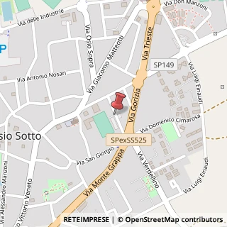 Mappa Via C. Cavour, 24046 Osio sotto BG, Italia, 24046 Osio Sotto, Bergamo (Lombardia)