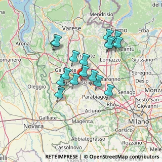 Mappa Via Arezzo, 21052 Busto Arsizio VA, Italia (11.64059)