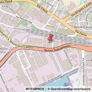 Mappa Via Caboto, 24, 34147 Trieste, Trieste (Friuli-Venezia Giulia)