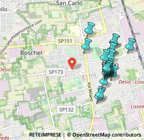 Mappa Via Edoardo Ferravilla, 20033 Desio MB, Italia (1.0005)