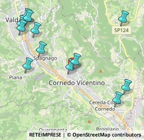 Mappa Via Carpaneo, 36073 Cornedo Vicentino VI, Italia (2.58333)