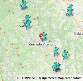 Mappa Villaggio la Famiglia, 36073 Cornedo Vicentino VI, Italia (5.18308)