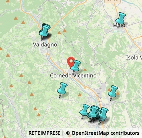 Mappa Via Carpaneo, 36073 Cornedo Vicentino VI, Italia (5.28111)