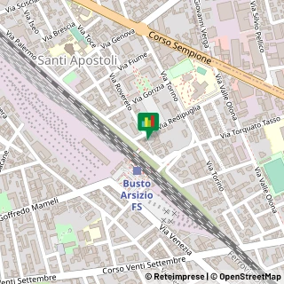 Mappa Via Redipuglia, 2, 21052 Busto Arsizio, Varese (Lombardia)