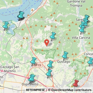 Mappa Via del Canale, 25050 Ome BS, Italia (6.7575)