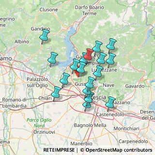 Mappa Via del Canale, 25050 Ome BS, Italia (11.195)