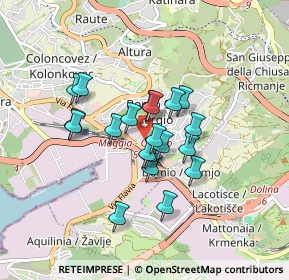 Mappa Strada della Rosandra, 34147 Trieste TS, Italia (0.638)