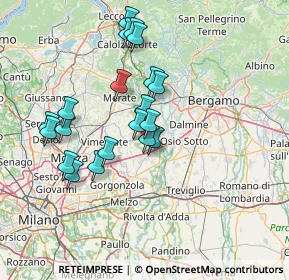 Mappa Cascina Boisa, 20874 Busnago MB, Italia (13.1545)