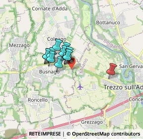 Mappa Cascina Boisa, 20874 Busnago MB, Italia (1.02643)