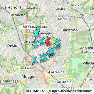 Mappa N.20, 20851 Lissone MB, Italia (1.10615)