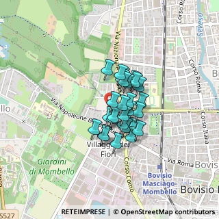 Mappa Via Giovanni Pascoli, 20813 Bovisio-Masciago MB, Italia (0.26429)