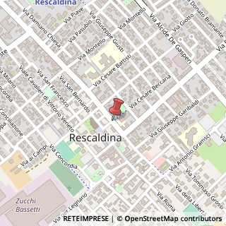 Mappa Via Giacomo Matteotti,  4, 21053 Rescaldina, Milano (Lombardia)