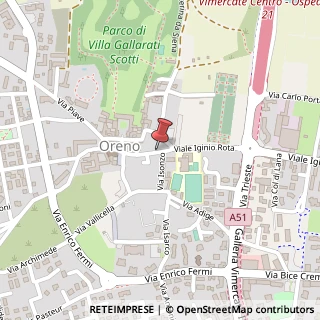 Mappa Via Madonna, 31, 20871 Vimercate MB, Italia, 20871 Vimercate, Monza e Brianza (Lombardia)
