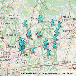 Mappa Via Bellana, 20882 Bellusco MB, Italia (7.528)