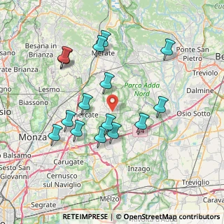 Mappa Via Dolomiti, 20882 Bellusco MB, Italia (7.33)
