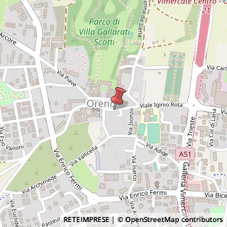 Mappa Via Madonna, 8, 20871 Vimercate, Monza e Brianza (Lombardia)