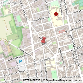 Mappa Via Damiano Chiesa, 6, 20851 Lissone, Monza e Brianza (Lombardia)