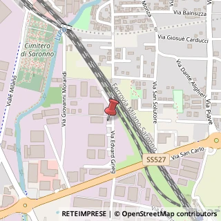 Mappa Via E. H. Grieg, 3, 21047 Saronno, Varese (Lombardia)