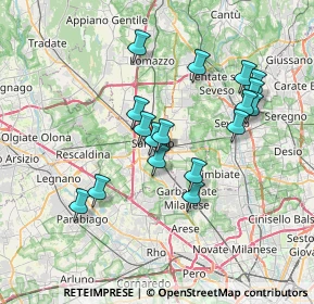 Mappa Via S. Solutore, 21047 Saronno VA, Italia (6.53647)