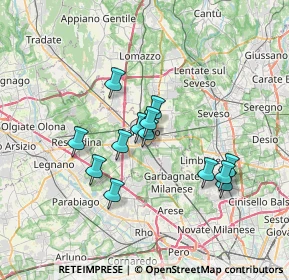 Mappa Via S. Solutore, 21047 Saronno VA, Italia (5.77077)