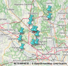 Mappa Via S. Solutore, 21047 Saronno VA, Italia (5.7475)