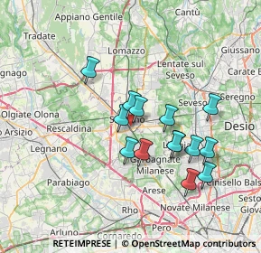 Mappa Via S. Solutore, 21047 Saronno VA, Italia (6.09786)