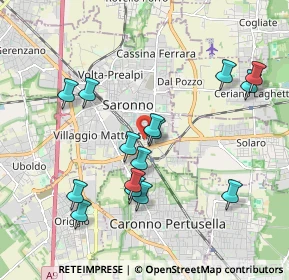 Mappa Via S. Solutore, 21047 Saronno VA, Italia (1.93067)