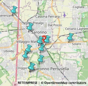 Mappa Via S. Solutore, 21047 Saronno VA, Italia (1.90909)