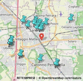 Mappa Via S. Solutore, 21047 Saronno VA, Italia (2.091)