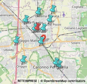 Mappa Via S. Solutore, 21047 Saronno VA, Italia (1.91083)
