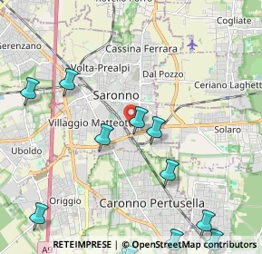 Mappa Via S. Solutore, 21047 Saronno VA, Italia (3.27467)