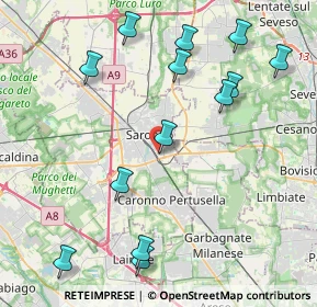 Mappa Via S. Solutore, 21047 Saronno VA, Italia (4.75846)