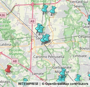 Mappa Via S. Solutore, 21047 Saronno VA, Italia (6.696)