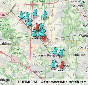 Mappa Via S. Solutore, 21047 Saronno VA, Italia (3.32)