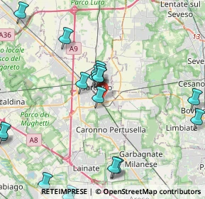 Mappa Via S. Solutore, 21047 Saronno VA, Italia (5.424)