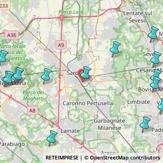 Mappa Via Don Minzoni, 20045 Lainate MI, Italia (6.85733)