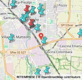Mappa Via S. Solutore, 21047 Saronno VA, Italia (1.259)