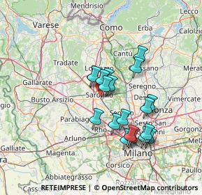Mappa Via S. Solutore, 21047 Saronno VA, Italia (11.49789)